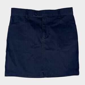 Vintage Ralph Lauren Sport Black Short Pencil Skirt Size 6